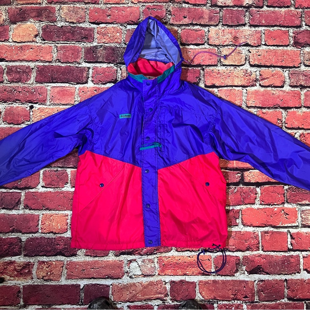 Vintage Columbia rain jacket size medium